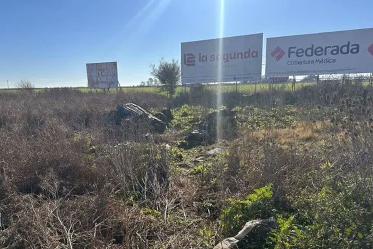 Accidente de tránsito en Casilda Santa Fe junio 2026 auto volcado seguros Argentina